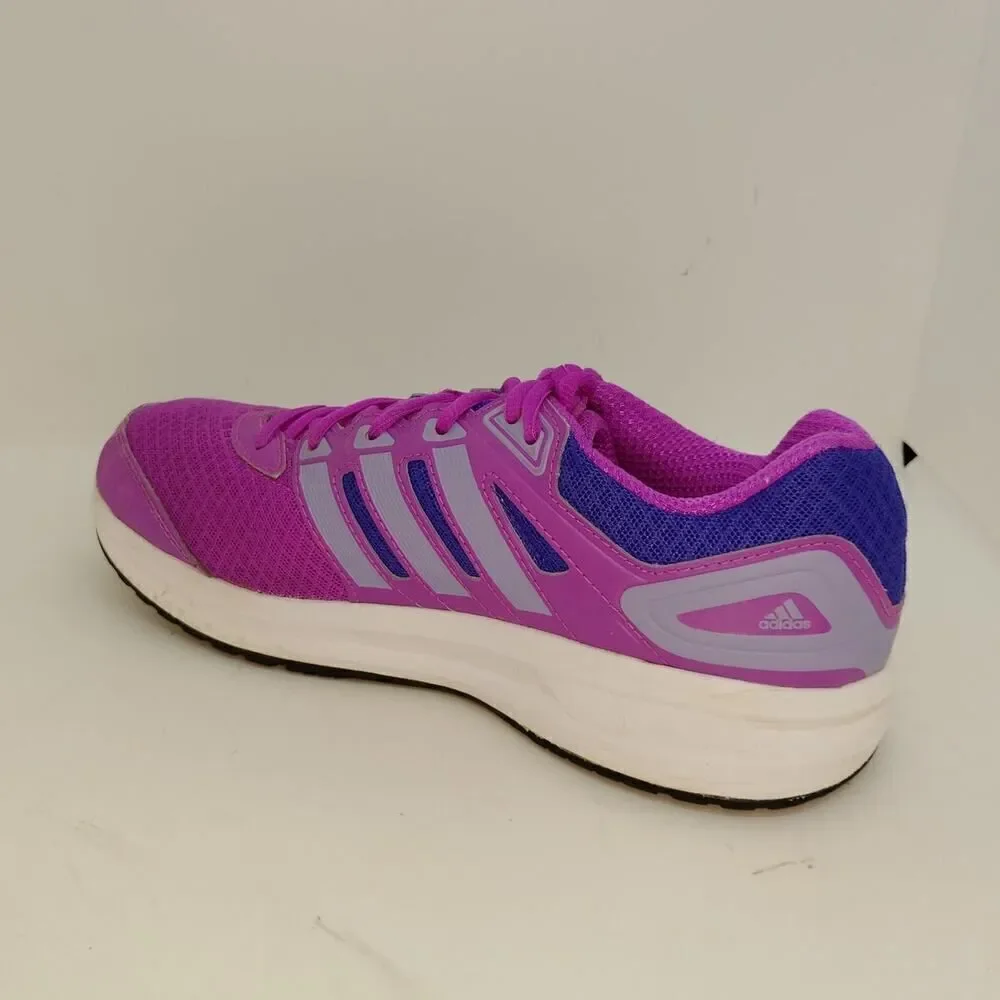 Adidas Durano 6 Womens Pre-owned Purple & Gray Running Sneakers - sz. 5 1/2